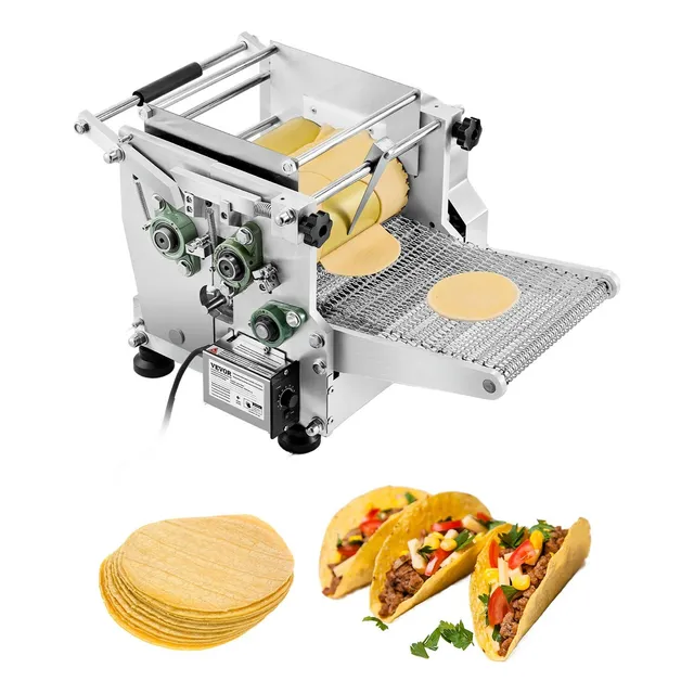 Máquina Para Hacer Tortillas Eléctricas Automática Maíz 14cm