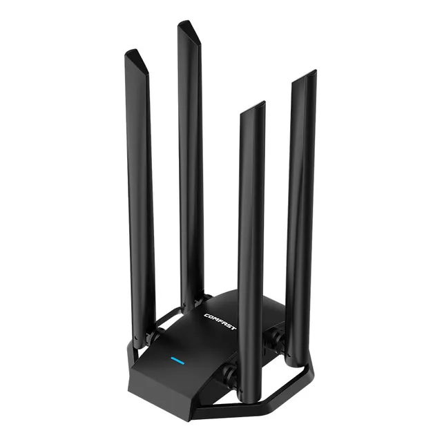 Adaptador Usb Wireless Dual-band 1300mbps Pentest Kali Linux