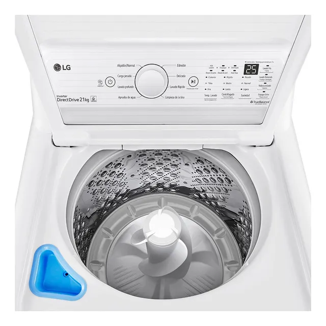 Lavadora LG Carga Superior 21kg Wt21wt6hka Color Blanco