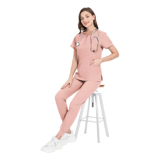 Pijama Quirurgica Mujer Anti Fluidos Jogger Conjunto Medico