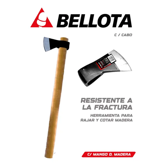 Hacha Ojo Ovalado Bellota 