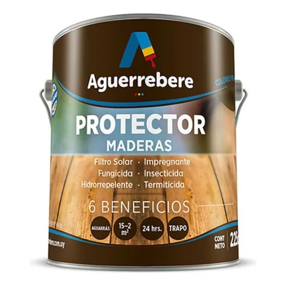 Pintura Protector Para Madera 20 L Aguerreber