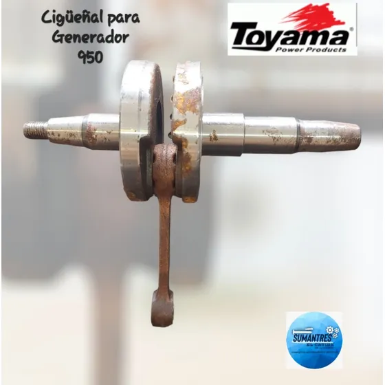 Cigüeñal Para Generador Toyama 950 Pequeño Modelo Disponible