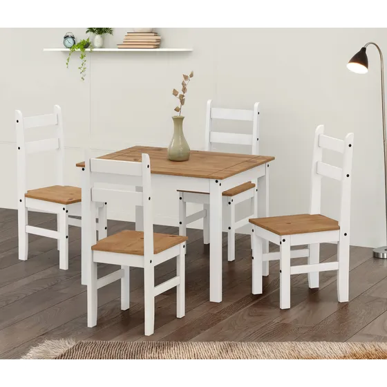 Juego De Comedor Madera Maciza Varios Colores Importas Tu