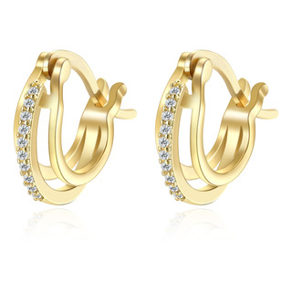 Ever Faith Arracadas Aretes Hoop Arete Huggies Mujer Regalo Ever Faith Arracadas Aretes Hoop Arete Huggies Mujer Regalo