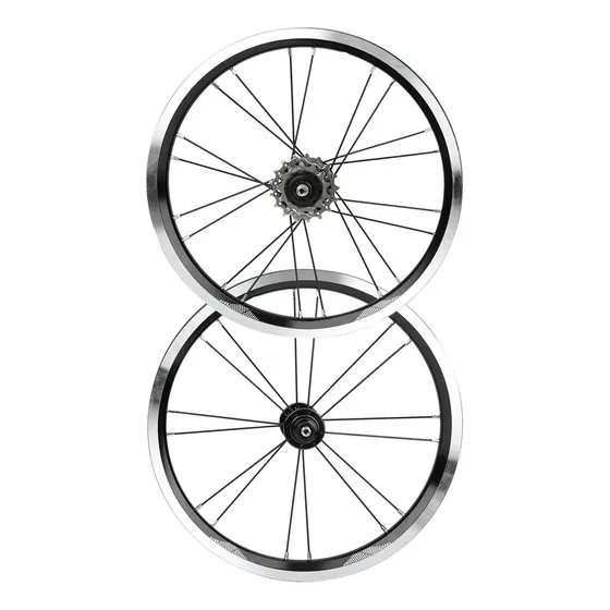 Juego De Llantas De Bicicleta Plegables 16 Pulgadas V Freno