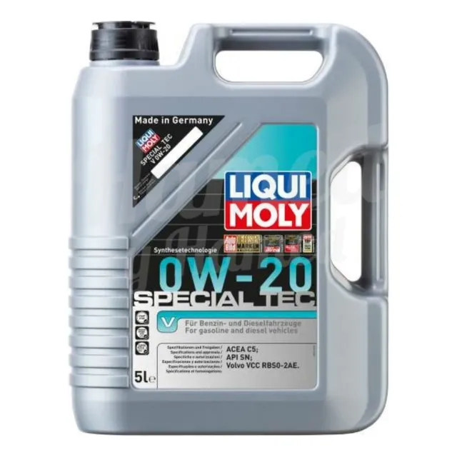 Aceite Liqui Moly Special Tec V 0w-20 5l
