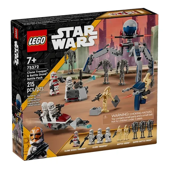 Lego Star Wars - Clone Trooper & Battle Droid - Codigo 75372