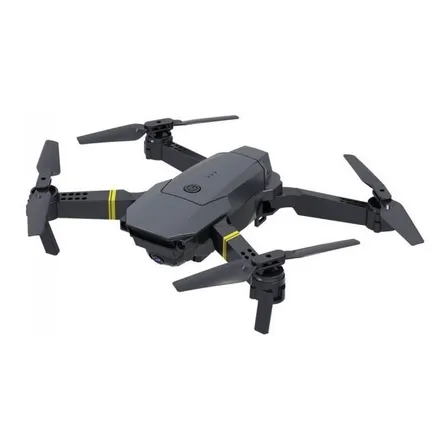 Micro Drone Plegable Recargable Cámara Dual 4k Wifi 2.4ghz C Negro