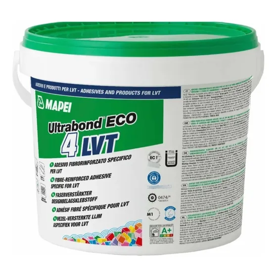 Cola Lvt Ultrabond  Mapei Piso Vinilico Balde Grande 14kg