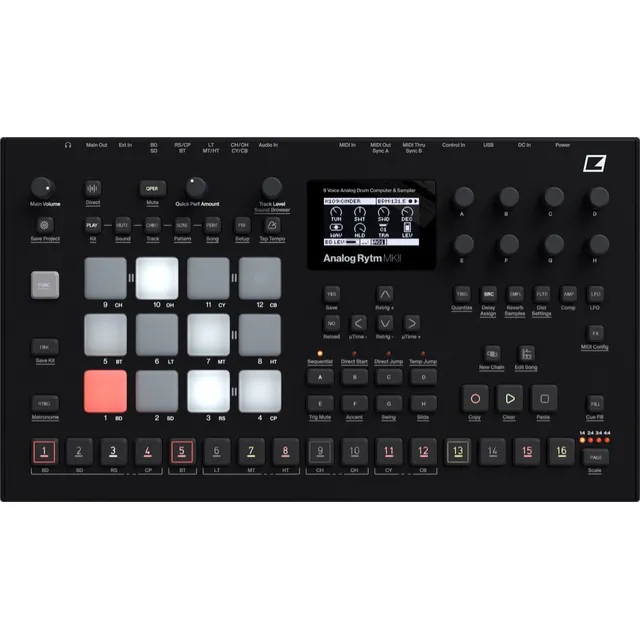 Elektron Analog Rytm Mk Ii Sintetizador Caja De Ritmos