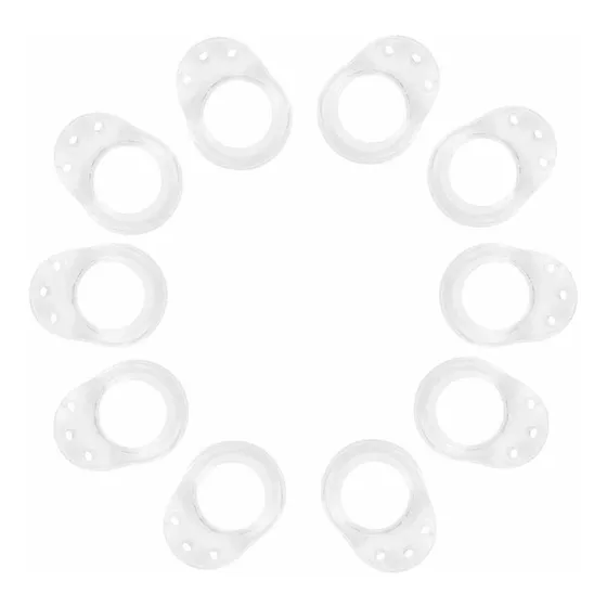 Comigeewa B0228h Transparent Door Handle Buffer Doorknob