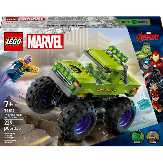 Lego® | Marvel Camión De Hulk Vs. Thanos Vehículo 76312