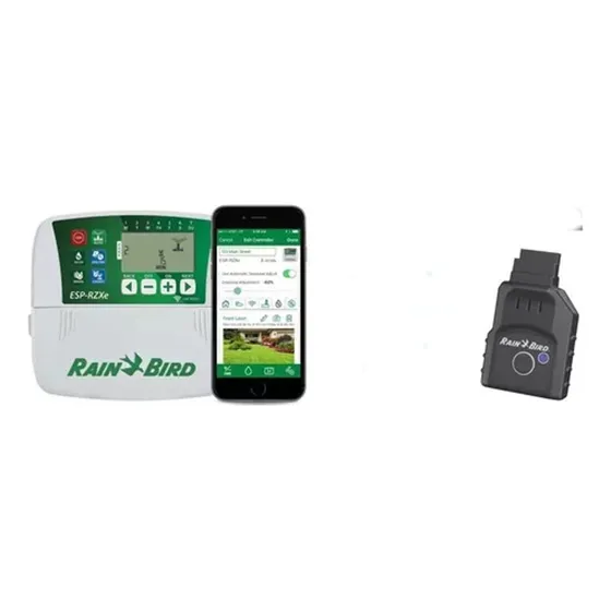 Programador Riego Rain Bird Rzxe Con Modulo Wi Fi 6 Zonas