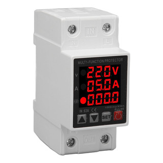 Protector De Corriente Ajustable Con 3 Pantallas Intelligent Protector De Corriente Ajustable Con 3 Pantallas Intelligent