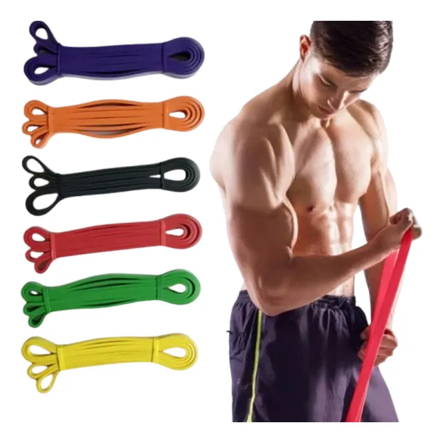 Super Band Banda Entrenamiento Fitness Gym 22mm Clic Color Sujeto