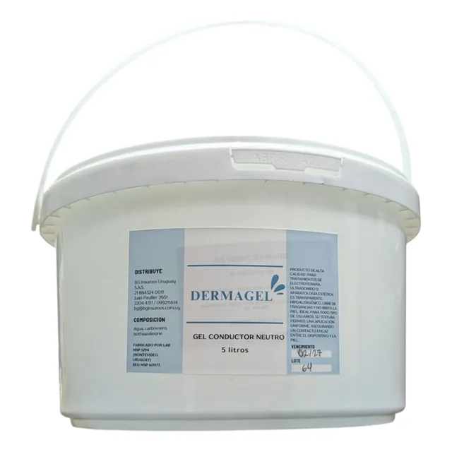 Gel Conductor Neutro Bg - Pote X 5 Lt