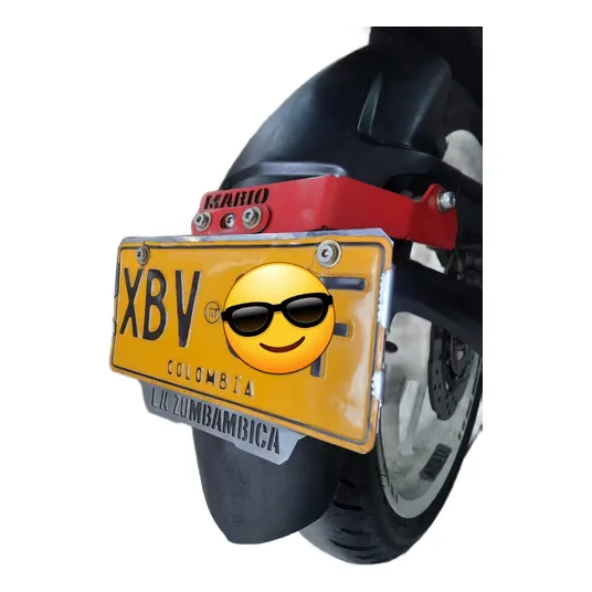 Soporte De Placa Y Guarda Barros Ns 200