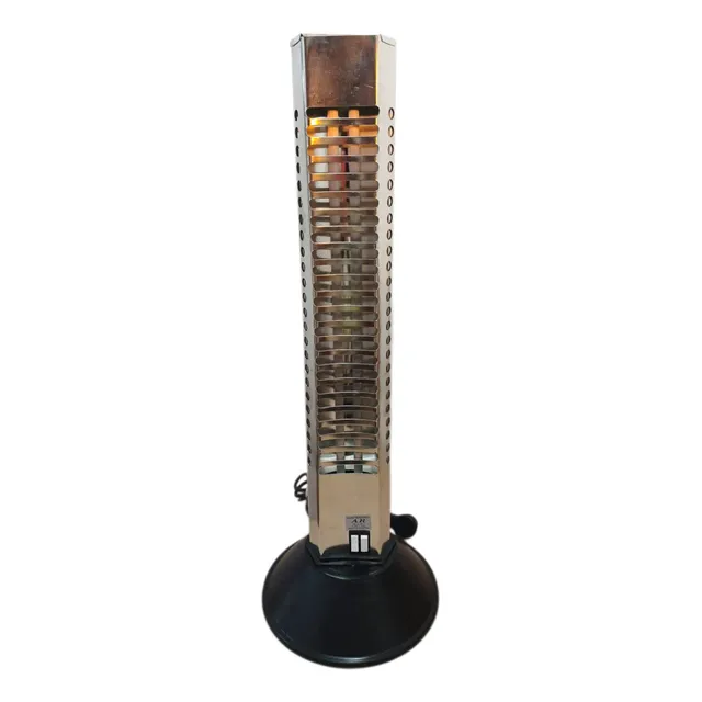Estufa Eléctrica Vertical Cuarzo 2 Velas 1200w