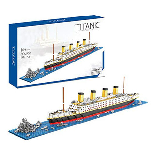 Set De Construcción Xiaodan Titanic Toys, Kit De Maquetas Pa Set De Construcción Xiaodan Titanic Toys, Kit De Maquetas Pa