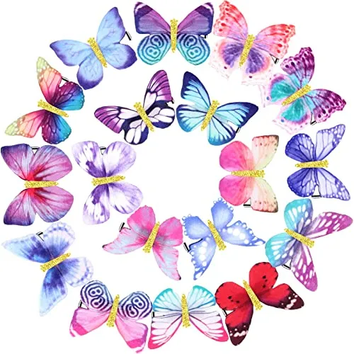 Boao 18 Piezas De La Mariposa De La Mariposa De La 35x4f