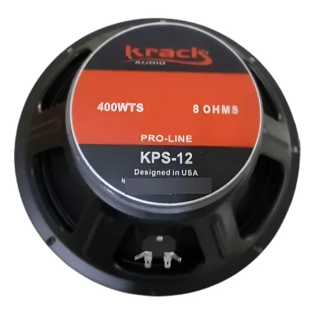 Par De Bocinas 12 Krack Audio Profesional 400w Lineales Kps