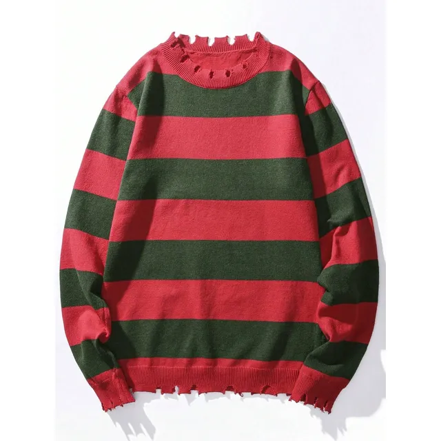 Suéter De Freddy Krueger (caballero) Halloween Cosplay