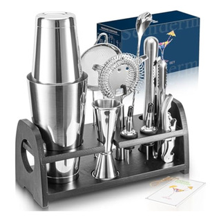 Juego De Coctelera Profesional Mixología, Kit De Juego De Coctelera Profesional Mixología, Kit De