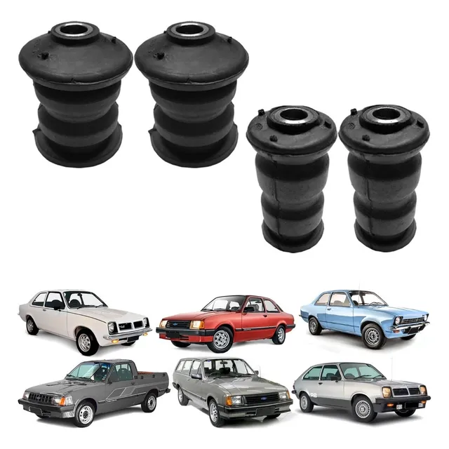 Kit Bucha Braço Controle Traseiro Chevette Marajó Chevy