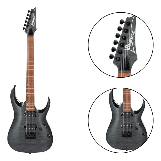 Guitarra Ibanez Rga42fm Tgf Superstrato Cinza Fosco 6c