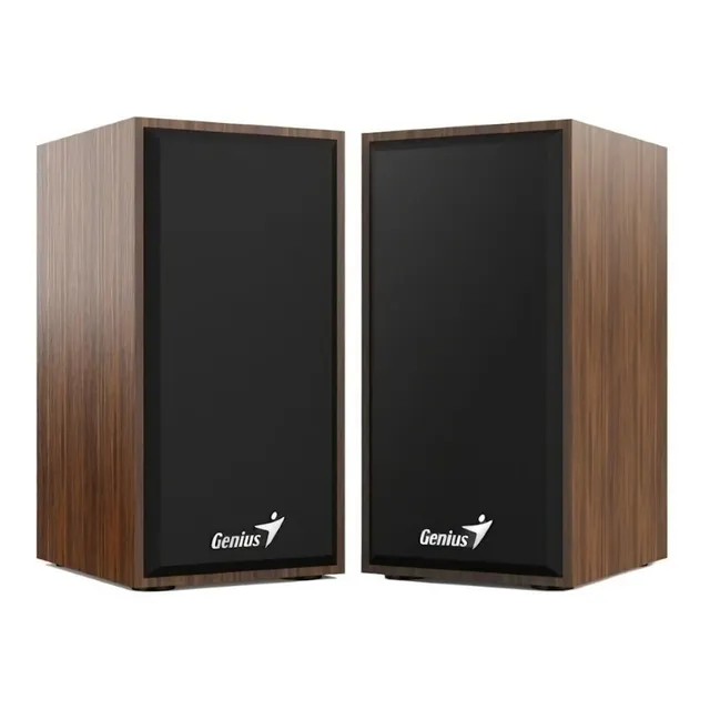 Parlante Pc Genius Sp-hf180 6w Usb Madera Diginet