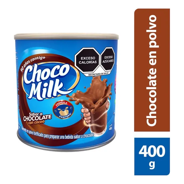 Chocolate En Polvo Choco Milk Lata 400 Gr