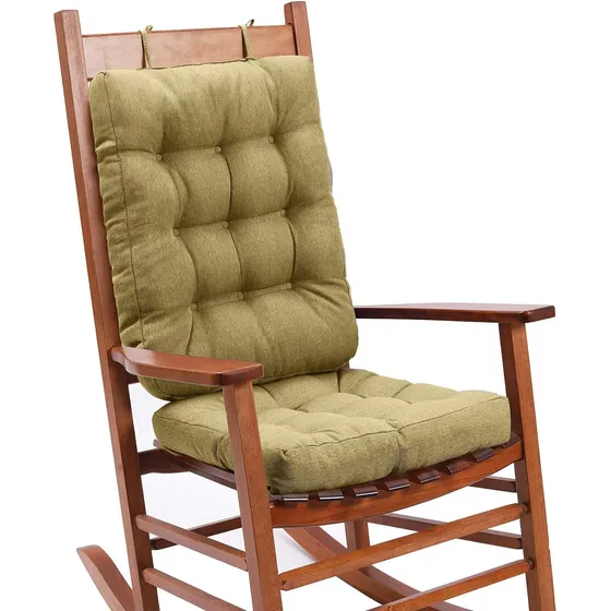 Cojines Silla Mecedora, Antideslizantes, Superior E Inf...
