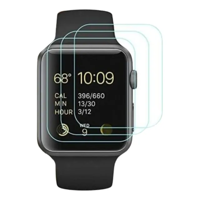 Protector De Pantalla Para Apple Watch Vidrio Templado 3unds