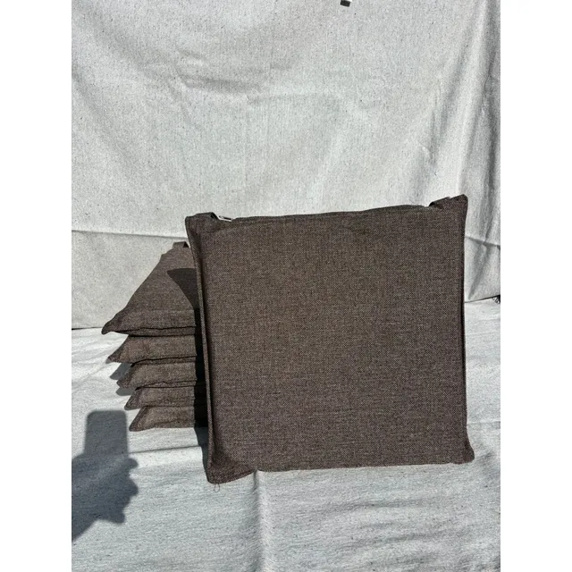 Almohadones Para Silla Chenille Antidesgarro C/cierre X6 U