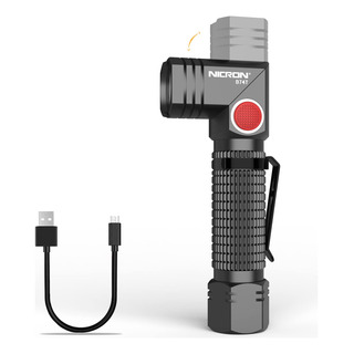 Linterna Led Nicron B74t 700 Lmenes, Recargable Magntica, Re Linterna Led Nicron B74t 700 Lmenes, Recargable Magntica, Re