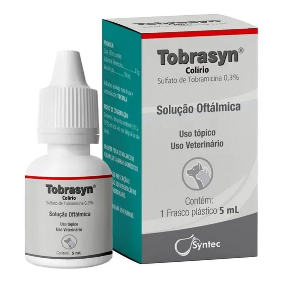Tobrasyn Colirio 5ml Syntec (tobramicina)