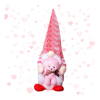 Gnomos De Peluche Para El Día De San Valentín Gnomo Decorati Gnomos De Peluche Para El Día De San Valentín Gnomo Decorati