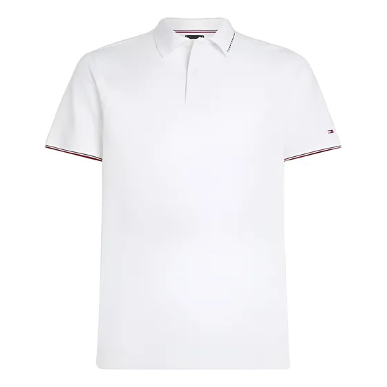 Polo Tommy Hilfiger Com Detalhe No Punho E Gola