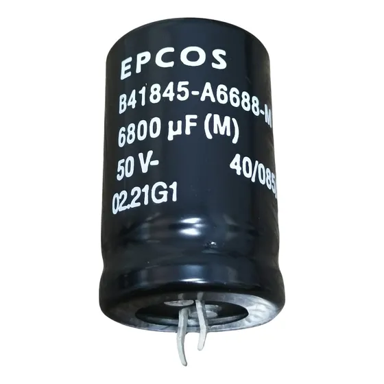 4x Capacitor Eletrolitico 6.800uf X 50v * 6800uf X 50v
