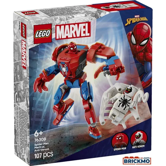 Lego Marvel Spider-man Vs. El Anti-venom  76308 Nuevo