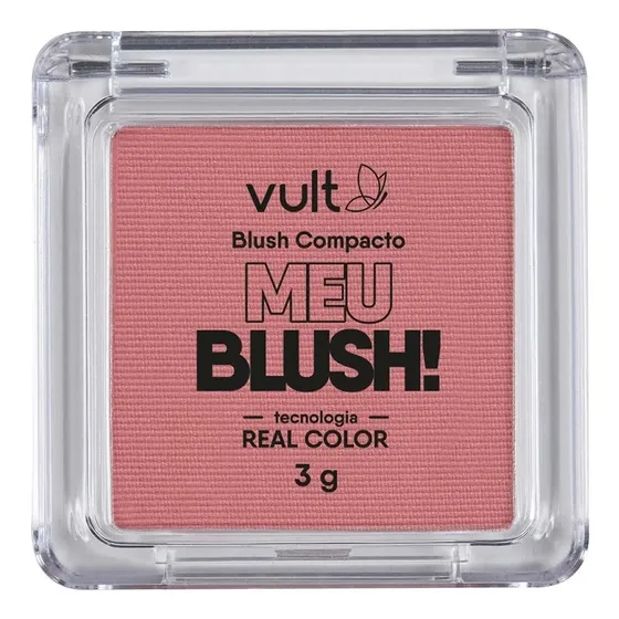 Vult Meu Blush! Blush Compacto 3g - Rosa Matte
