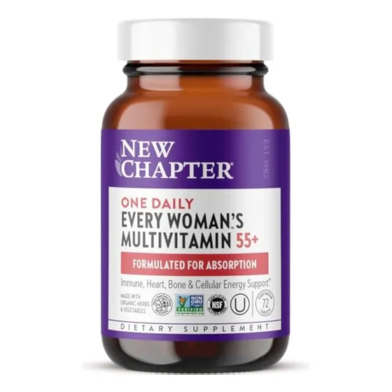 Multivitamínico 50 Plus Para Mujeres De New Chapter