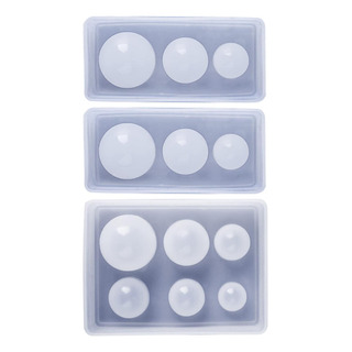Molde De Bola De Resina Moldes De Silicona Redondos Grandes Molde De Bola De Resina Moldes De Silicona Redondos Grandes
