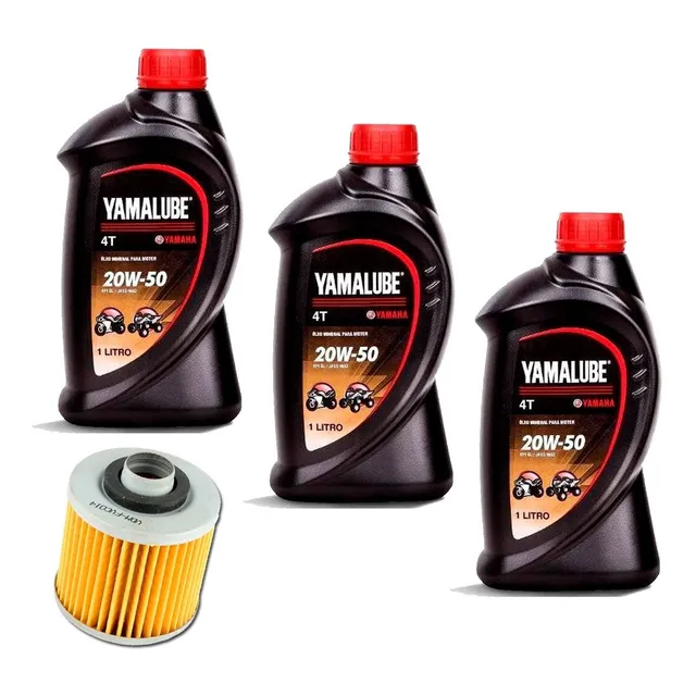 Óleo Yamalube 20w50 + Filtro Oleo Drag Star Xt 600 Xt 660