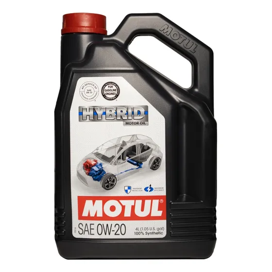 Motul Hybrid 0w20 Sintetico - Vehiculos Hibridos - 4lt