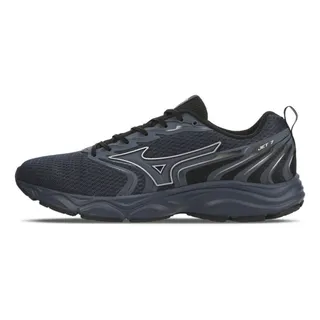 TĂȘnis Mizuno Jet 7 Azul Preto Unissex TĂȘnis Mizuno Jet 7 Azul Preto Unissex