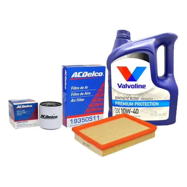 Kit Filtros + Aceite 10w40 Chevrolet  Prisma Joy  Joy
