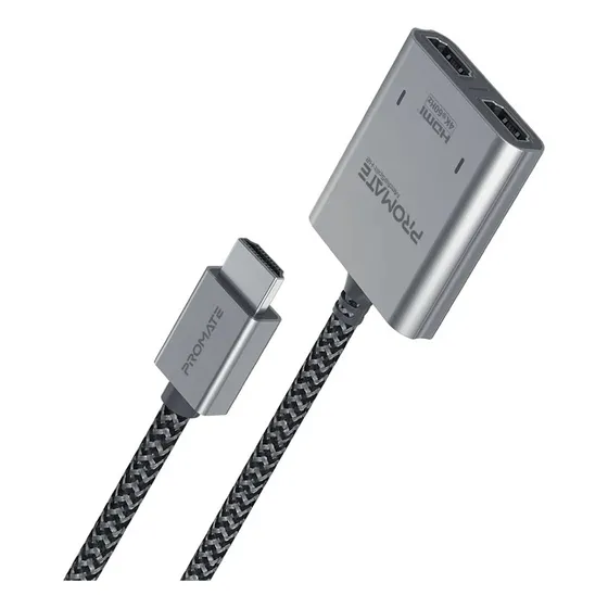 Adaptador Promate Mediasplit-h2 Hdmi A Dual Hdmi - Cover Co