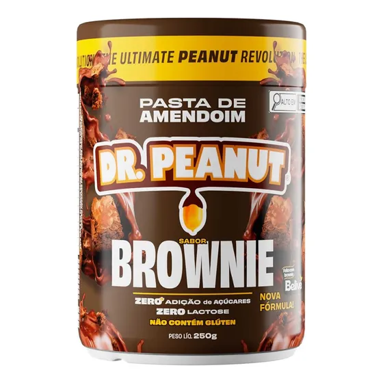 Pasta De Amendoim Zero Lactose Drpeanut 250g - Todos Sabores